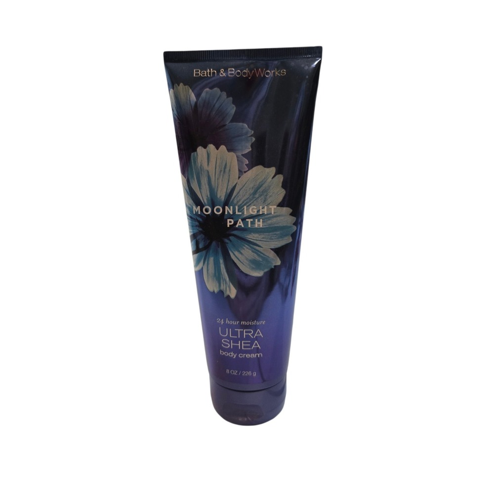 Bath & Body Works Moonlight Path Ultra Shea Body Cream 8 oz 226 g Floral Musk